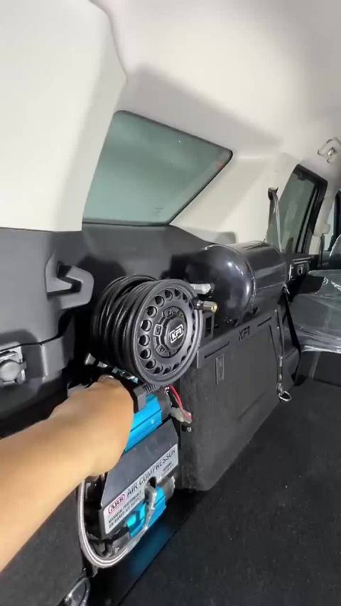 自带气动工具，事半功倍，越野佬可以备起来