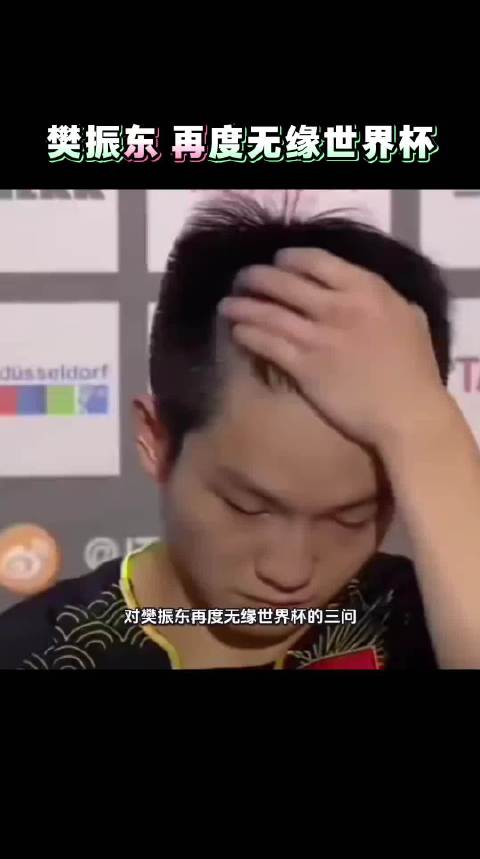 樊振东再度无缘世界杯