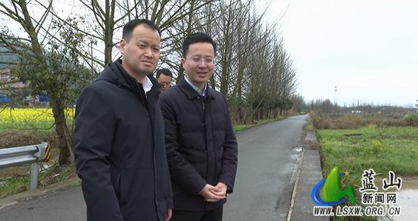 蓝山：曾艺带队调研粮食生产和烤烟生产工作