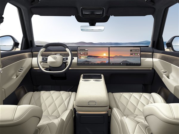 大众ID.ERA9X六座SUV内饰曝光，40万级新能源旗舰登场