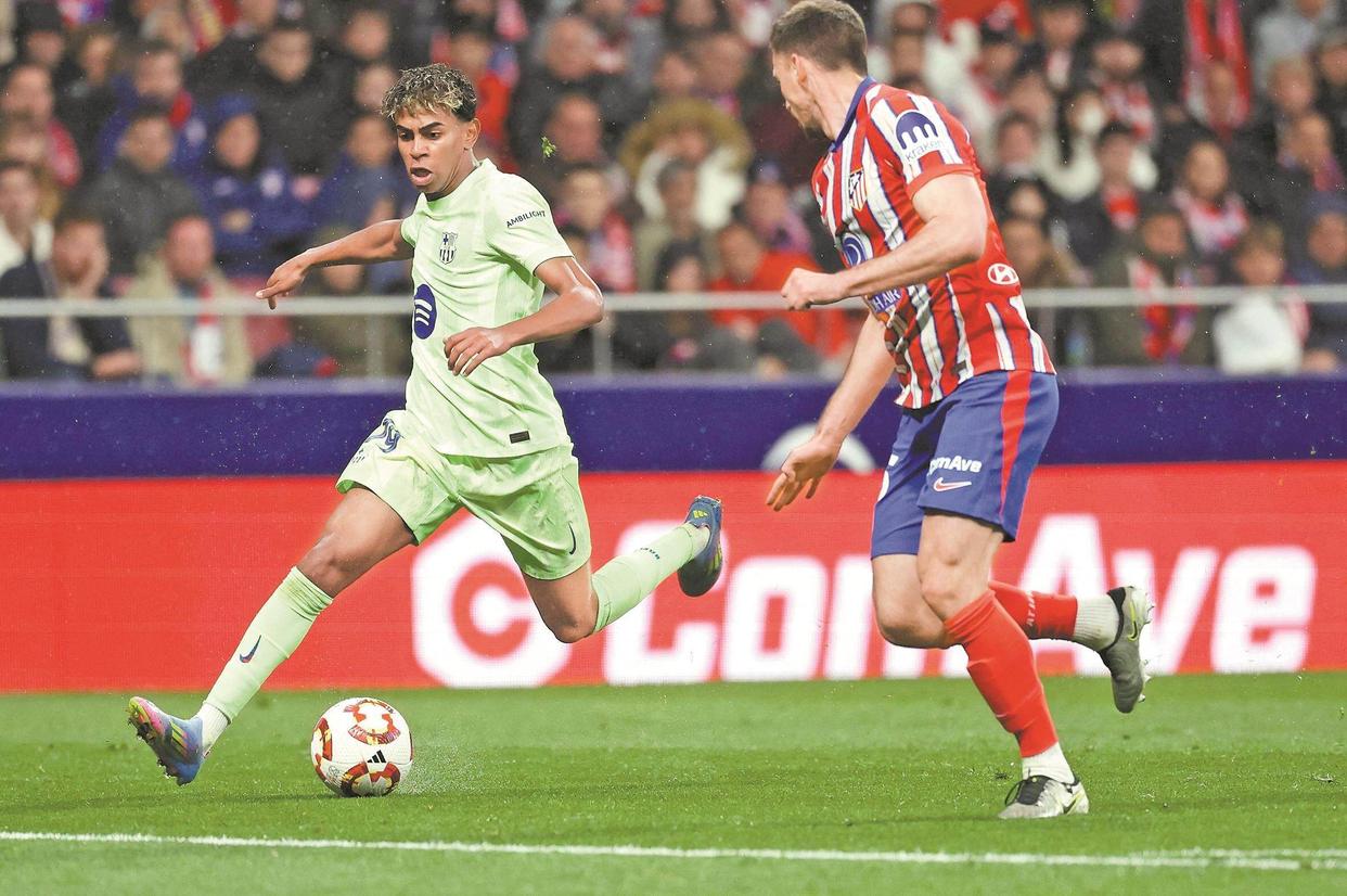 客场1比0淘汰马竞 巴萨跻身决赛将战皇马