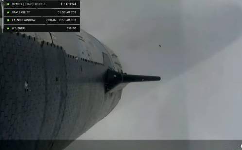 史上最大载人飞船“星舰”一二级火箭成功分离进入环绕速度,马斯克发文祝贺团队