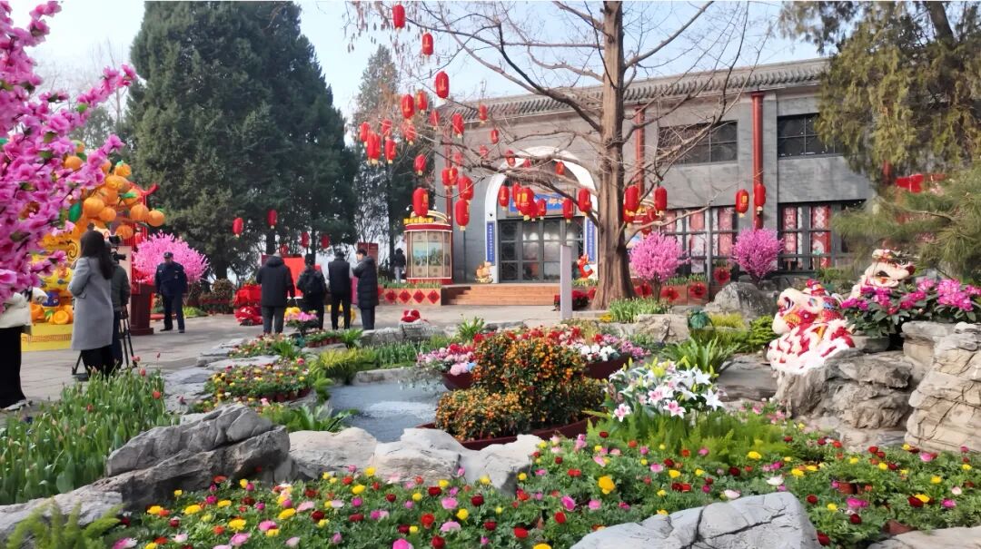 千年廣州花街首次正式進京。圖/北京市北海公園微信公眾號