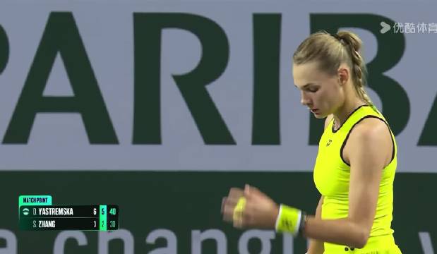 张帅不敌雅斯特雷姆斯卡止步印第安维尔斯首轮