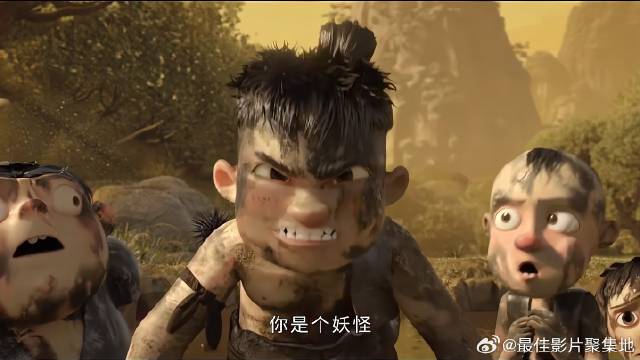 小伙称哪吒妖怪，他一脚踢飞巨石，差点杀熊孩子