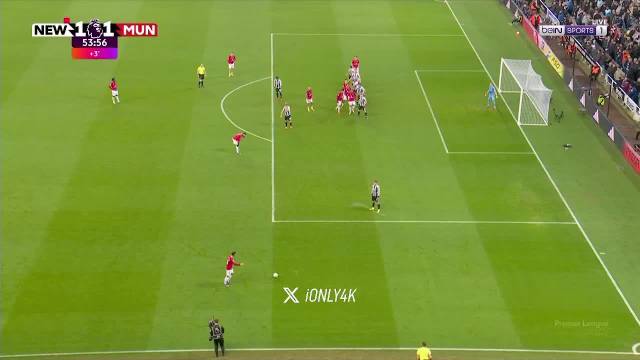 B费任意球助攻，胖虎头球破门！