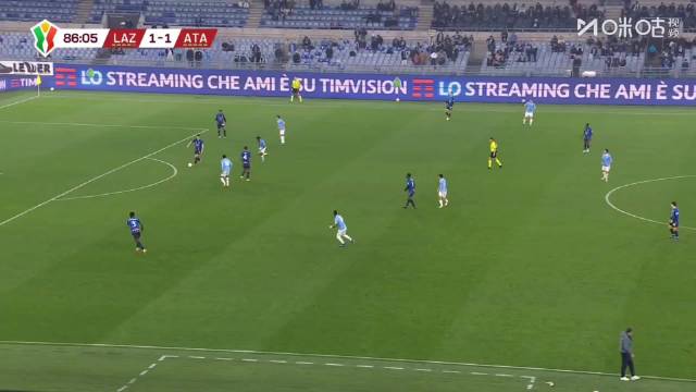 塔瓦雷斯头球抢断，传中，迪亚捡漏进球，拉齐奥2-1再次领先，这次要稳住！