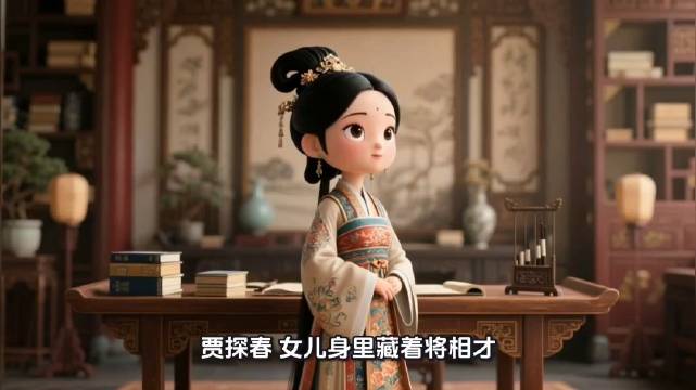 贾探春：红楼最清醒女中豪杰，庶女身藏将相才