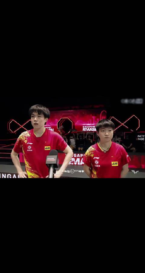 考古名场面「明明比赛赢了呀，这是复盘又吵架了吗！莎头组合王楚钦孙颖莎