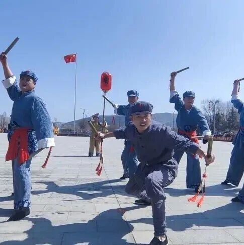 赣州于都银坑甑笊舞绽放宁夏社火大赛，斩获二等奖！