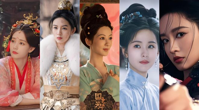 2025古装女主话题Top10，李沁/李一桐/周也/陈都灵在线，杨紫登顶