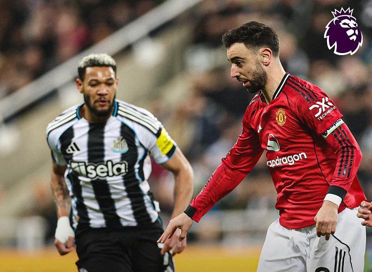 B费将功补过创队史纪录，十人纽卡2-1绝杀曼联，卡里克不败金身告破