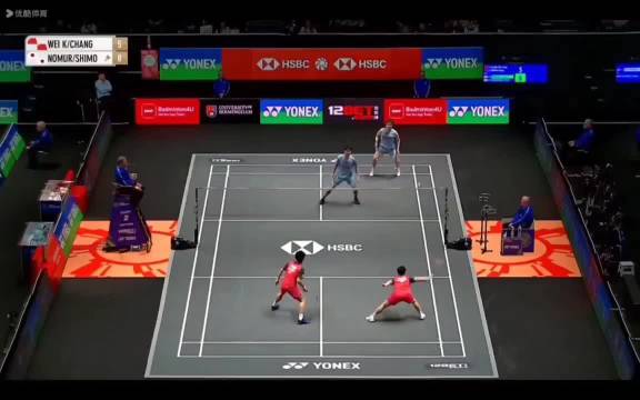 梁伟铿王昶激战三局晋级全英赛男双八强