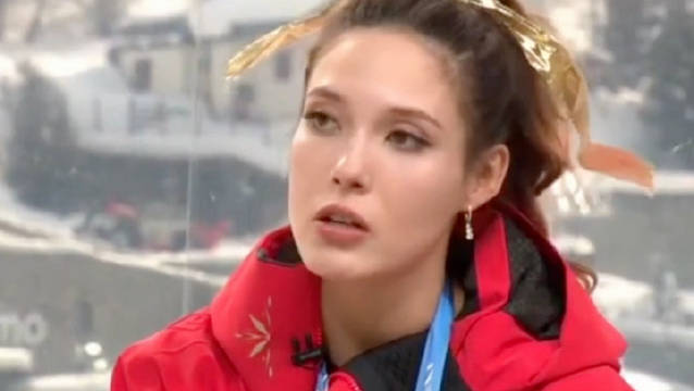 天啊谷爱凌刚赛完得到了奶奶去世的消息