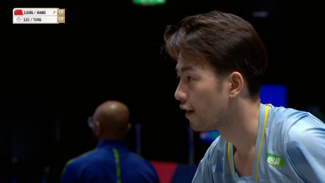 王昶梁伟铿2比1胜李哲辉杨博轩，晋级全英赛男双八强