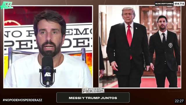 阿根廷记者批评梅西与特朗普合影