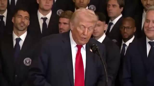 特朗普：欢迎迈阿密国际来到白宫，我儿子是梅西的超级球迷