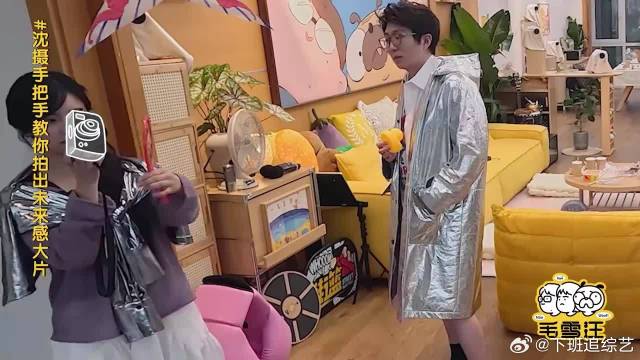 沈月手把手教你拍出未来感大片，震惊李学琴，太有才华