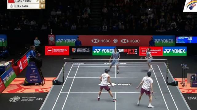 梁王组合逆转晋级全英赛八强