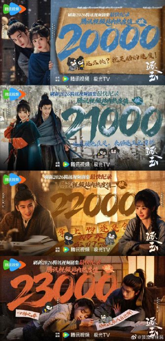 李一桐具体是如何在微博上为田曦薇新剧《逐玉》宣传的？