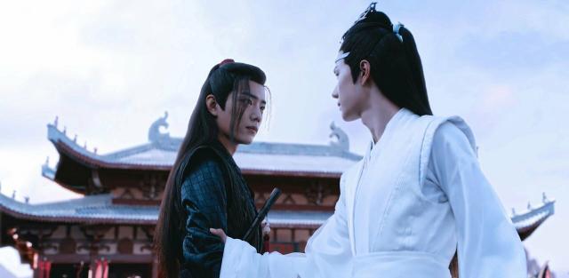 肖战初定妆酷似动漫魏无羡，一身紫衣帅气十足，最后为王一博否定|163