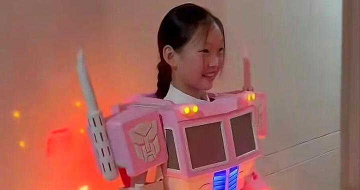 郑州宝爸为女儿打造数百件手工玩具：初衷是想让她少玩手机，最大的意义是陪她一起长大