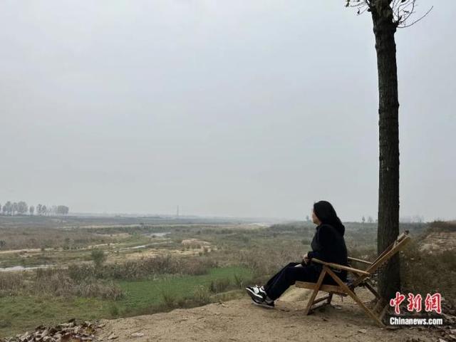 梁鸿在梁庄。受访者供图