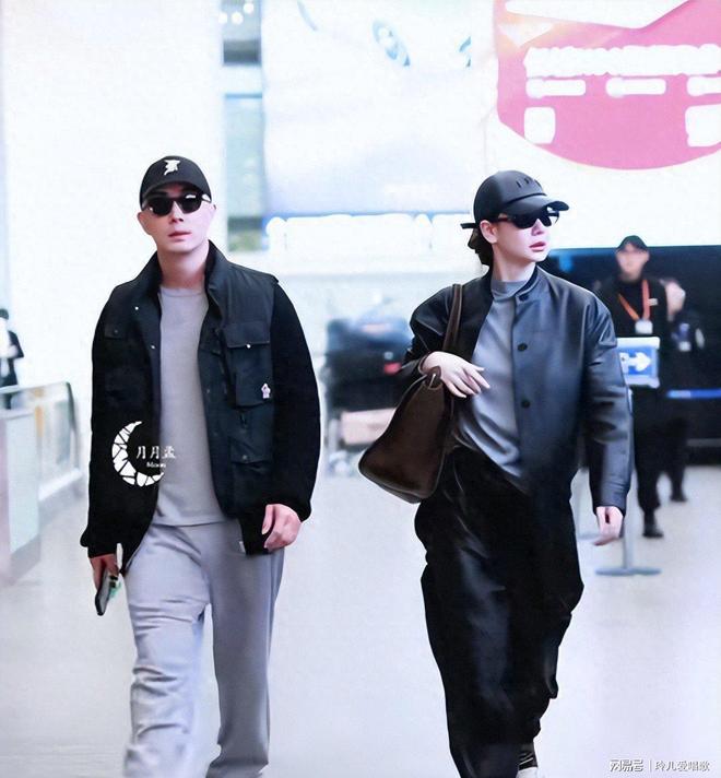 李承铉戚薇回国行李堆成山！网友笑称“搬家式带娃”