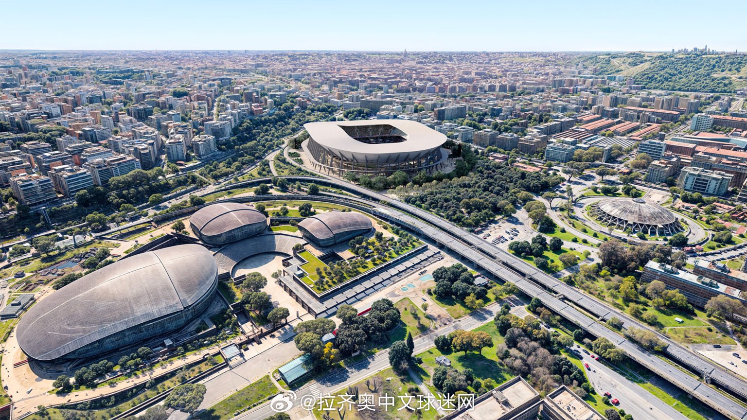 拉齐奥俱乐部弗拉米尼奥球场重建项目方案已发布在