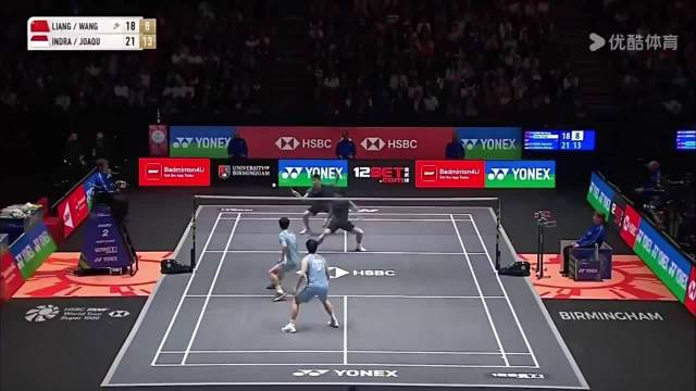 梁伟铿王昶0比2不敌印尼组合，全英赛遭遇强敌挑战