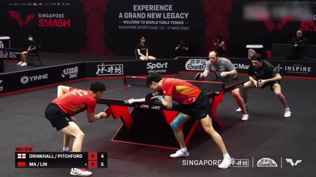 马龙林高远双打默契如影随形