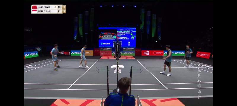 梁伟铿王昶0比2负印尼组合，止步全英赛八强