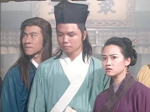 射雕英雄传，黄老邪摘下面具露出真容