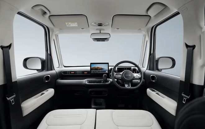 比亚迪K-Car内饰发布 预计下半年上市