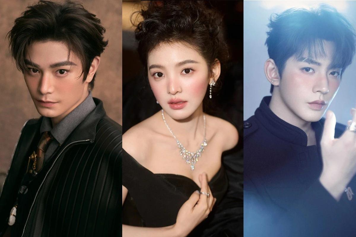 微博之夜造型抢先曝光:章若楠穿黑色低胸礼服美翻,丁禹兮邓为画腮红化身花美男