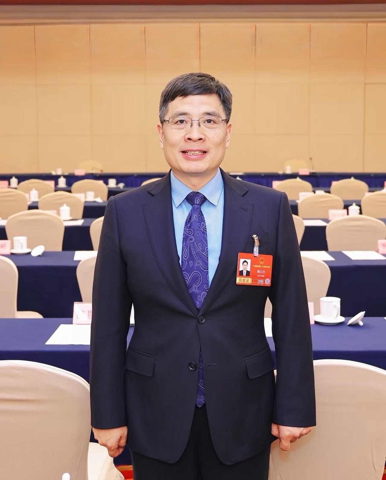全國人大代表，海爾集團董事局主席、首席執行官周雲傑。受訪者供圖