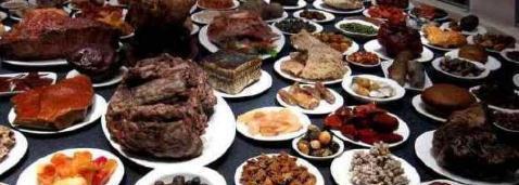 演员们吃饭都是道具，只有《武林外传》剧组来真的，拍完直接开饭!|163