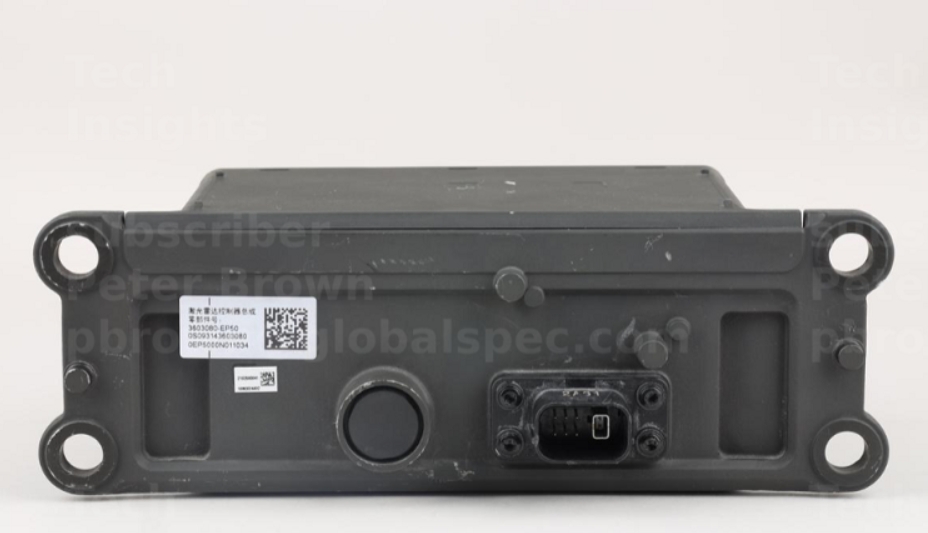 TechInsights 拆解：华为 96 线激光雷达