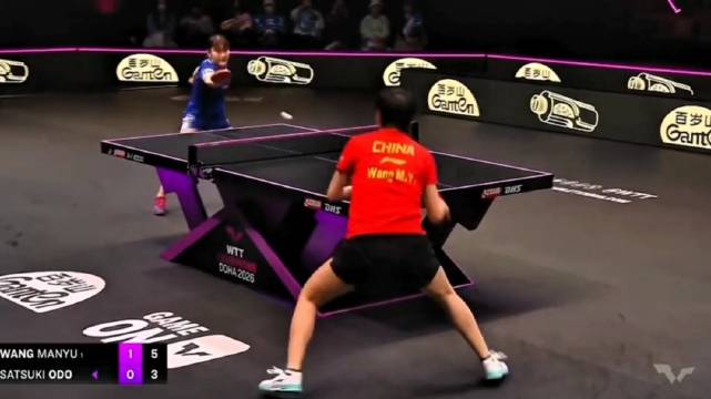 王曼昱首轮再战大藤沙月，多哈横扫后重庆稳扎稳打