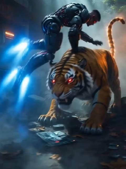 赛博水浒武松对决机械虎，景阳冈歼灭战震撼上线