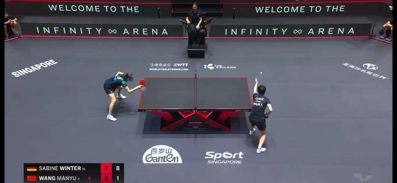 王曼昱1:8落后逆袭4:1获胜