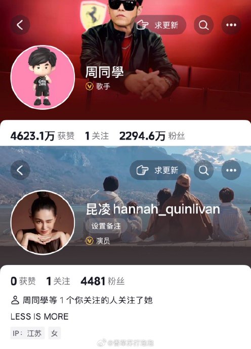 周杰伦和昆凌夫妇将彼此的社交媒体账号设置为唯一关注，这背后有什么故事？
