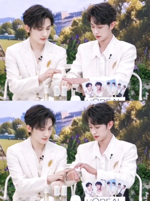 李沛恩和江衡在欧莱雅直播后的“一家三口”合照具体是什么样子的？