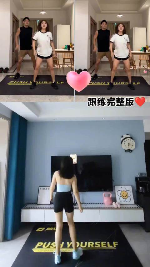 帕梅拉萧亚轩合作推出爱的主打歌暴汗燃脂操