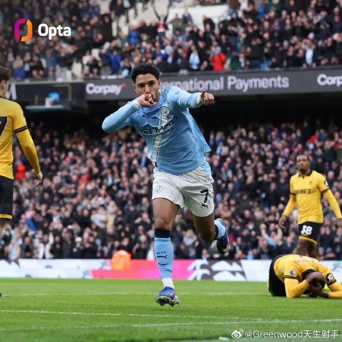 曼城队埃及前锋马尔穆什本赛季已经攻入多少球？