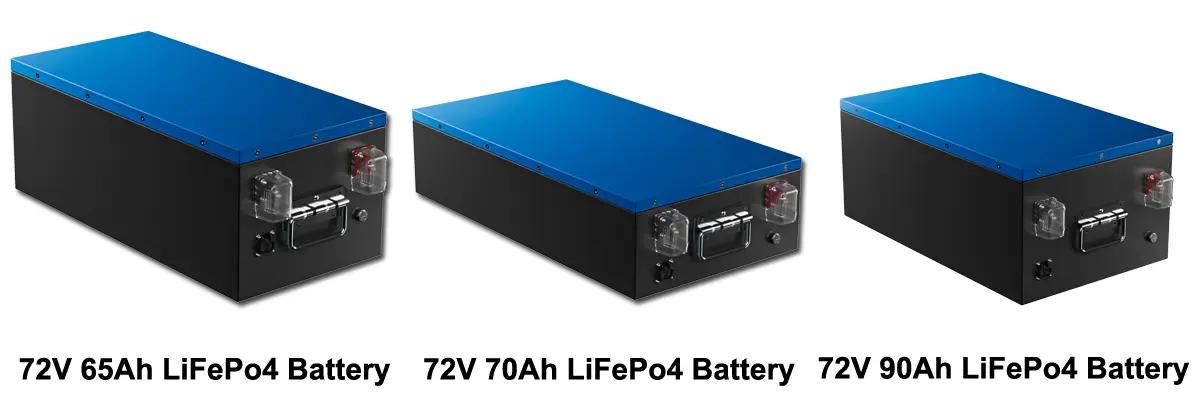 安徽领域科技推出基于宁德时代电芯的72V锂电池系列
