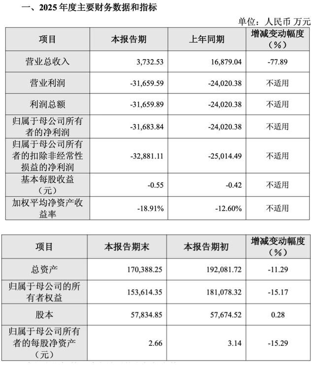 （截图来自2025年业绩快报）