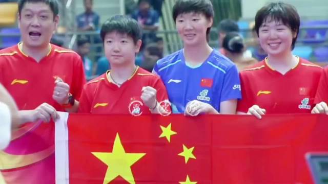 孙颖莎王曼昱陈幸同包揽世界前三，亚锦赛全胜夺冠