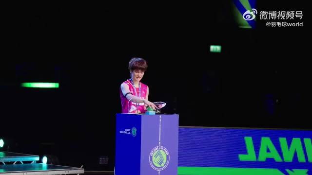 王祉怡击败安洗莹首夺全英赛女单冠军