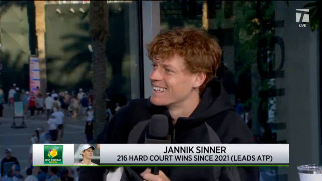 辛纳谈自己主动邀请与奥佩尔卡搭档双打，还说如果他被破发的话，全怪自己没打好网前